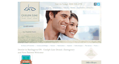 Desktop Screenshot of guelphlinedental.com