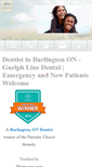 Mobile Screenshot of guelphlinedental.com